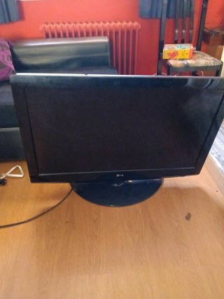 Televisión LG Negra