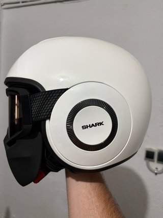 Casco Shark Street Drak Blanco Modular