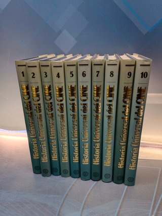 Historia Universal del Cine, Planeta. Colección completa 10 tomos, 1990