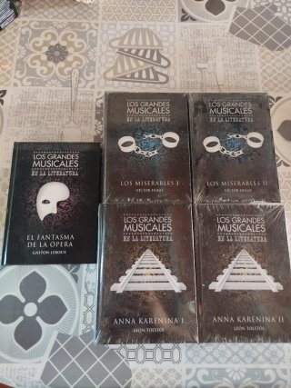 Pack libros los grandes musicales en la literatura