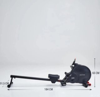 Máquina de Remo Negra