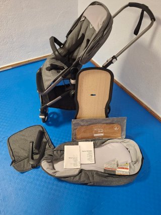Carrito Bugaboo Fox 3 Gris. Regalo saco invierno