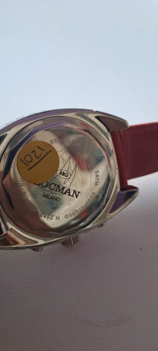 Orologio Locman Argento e Rosso new