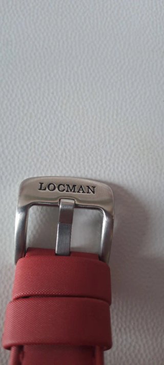 Orologio Locman Argento e Rosso new