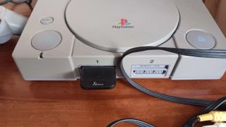 PlayStation 1 + 2 controller, cav, memory