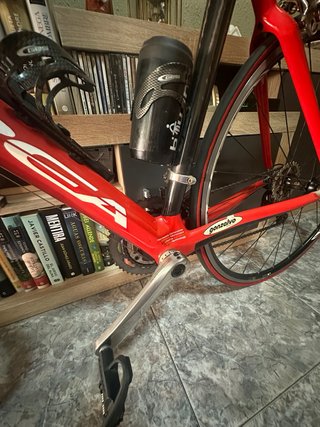 Bicicleta de carretera Orbea Roja, cuadro de carbo