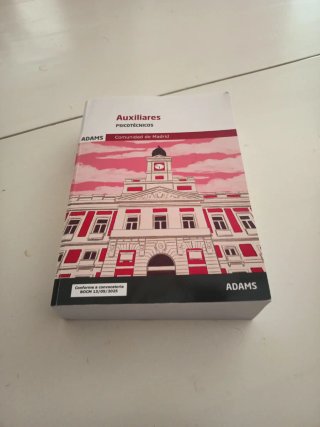 Temario Auxiliares Administrativos Madrid 2026