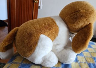 Peluche perro San Bernardo