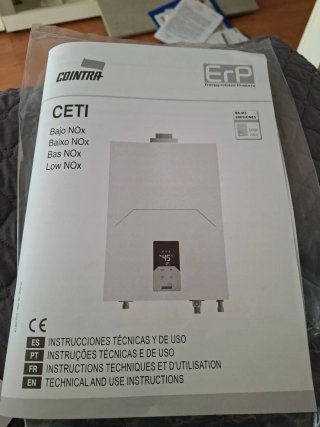 Termo de gas Cointra estanco