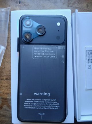 Teléfono Completamente Nuevo Negro
