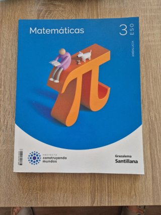 Matemáticas 3 ESO editorial Santillana Andalucía