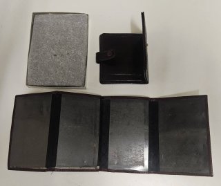 Cartera antigua piel auténtica + 2 regalos