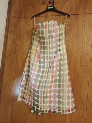 Vestido de fiesta multicolor