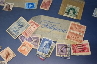 Sellos Asia años 40 y más. China, Japón, Israel, Indonesia, Birmania...