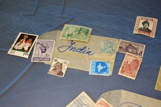 Sellos Asia años 40 y más. China, Japón, Israel, Indonesia, Birmania...