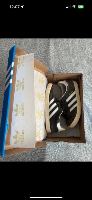 Zapatillas Adidas Gazelle Negras/Grises