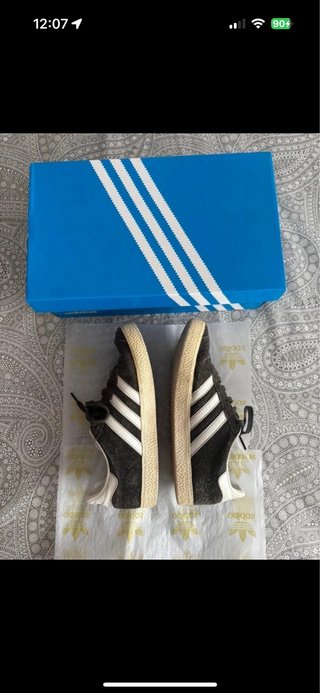 Zapatillas Adidas Gazelle Negras/Grises