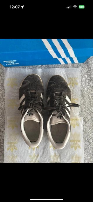 Zapatillas Adidas Gazelle Negras/Grises