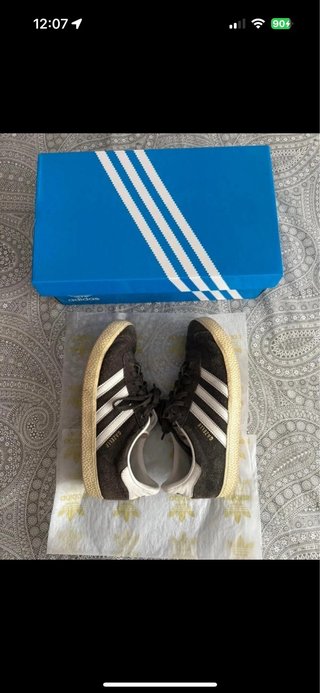 Zapatillas Adidas Gazelle Negras/Grises