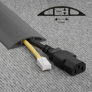 D-Line CC-2 Canaleta para Suelo Gris