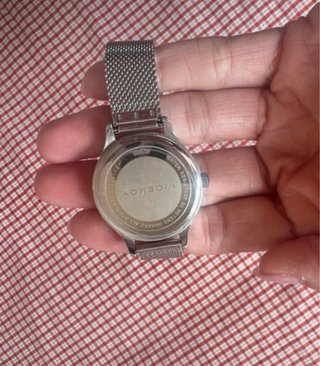 Reloj Viceroy Mujer Esfera Blanca y Correa Platead
