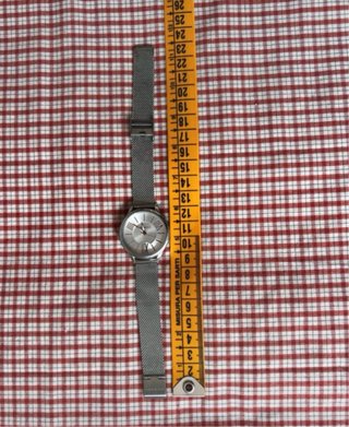 Reloj Viceroy Mujer Esfera Blanca y Correa Platead