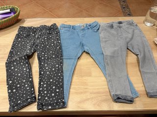 Leggings niña estrellas y lisos