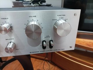 Amplificador Pioneer SA-7300 Plata