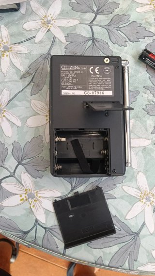 Mini TV LCD Portátil Citizen ST555