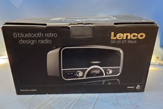 Radio Lenco SR-05 BT Negra Bluetooth USB