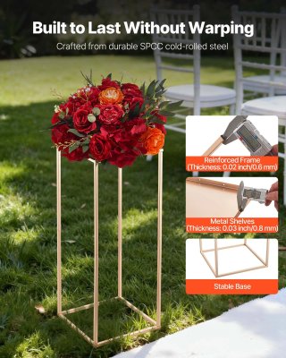 Portafiori da Matrimonio 10 pz 60 cm a Colonna