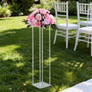 Portafiori Matrimonio 10 Pezzi 80 cm a Colonna