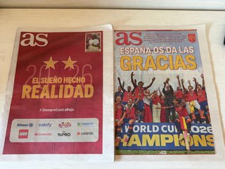 Periódico As Mundial 2026 España