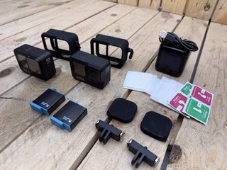 PACCO 2 GOPRO HERO 9 NERO + ACCESSORI