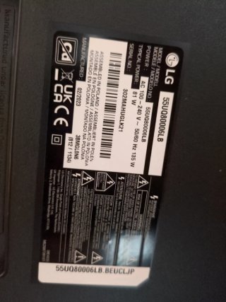 Altavoces, Placa Alimentación y Main Board