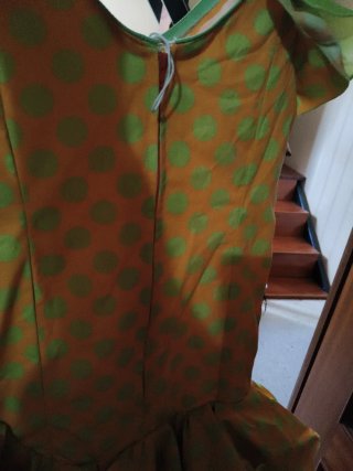 Traje de flamenca niña lunares