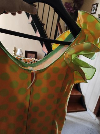 Traje de flamenca niña lunares