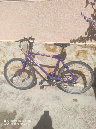 Bicicleta Morada 26 Pulgadas