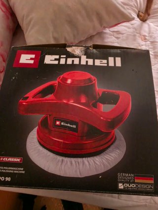 Pulidora Einhell a estrenar