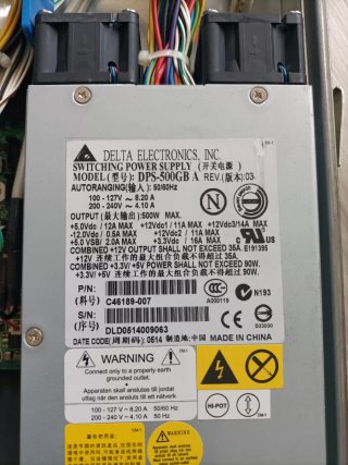 Caja Servidor 1U + Placa Intel + Fuente