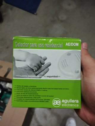 Detector de humo AE/DOM Aguilera Electrónica