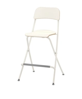 Taburete Alto Ikea Franklin Blanco