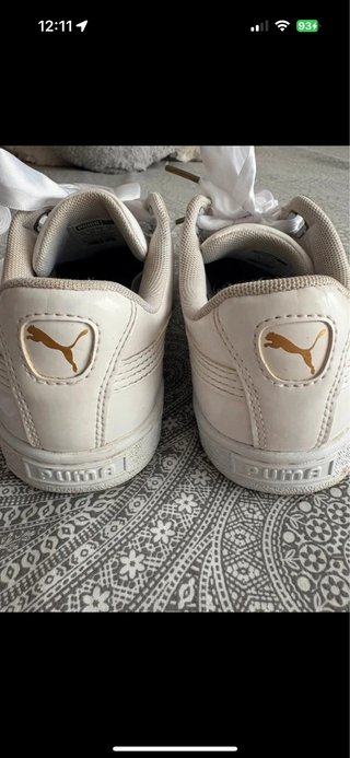 Zapatillas Puma Basket Heart Blancas