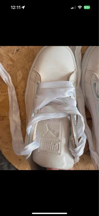 Zapatillas Puma Basket Heart Blancas