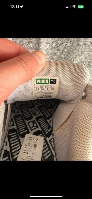 Zapatillas Puma Basket Heart Blancas