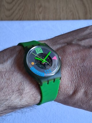 Reloj Swatch Computrip 1990