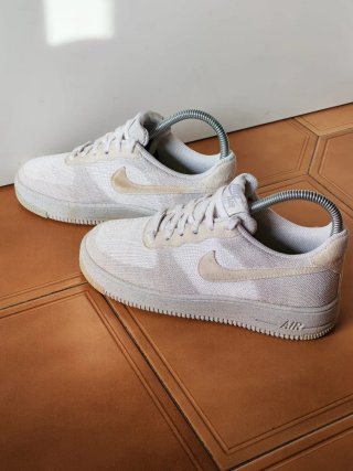 Zapatillas Nike Air Force 1 Beige/Blanco