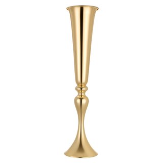 Set 12 Vasi Centrotavola Matrimonio Oro Alti 55cm