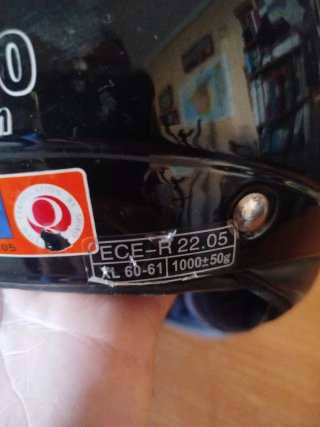 Casco de moto SHIRO negro