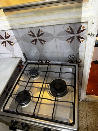Cocina de gas con horno
